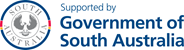 Supported by the Gov of SA logo