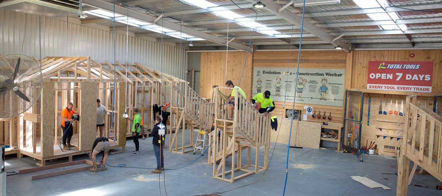 ATEC Vocational Education Training in Schools carpentry.