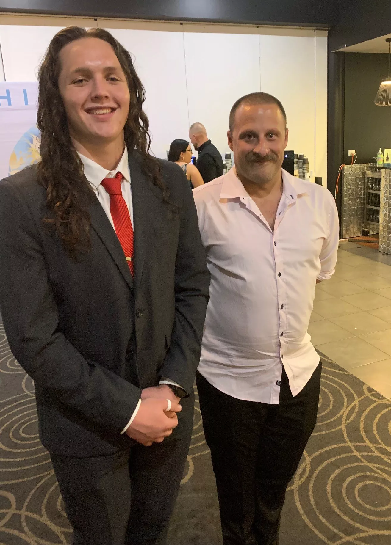 Traineeships adelaide participant at the 2023 excellence awards presentation.