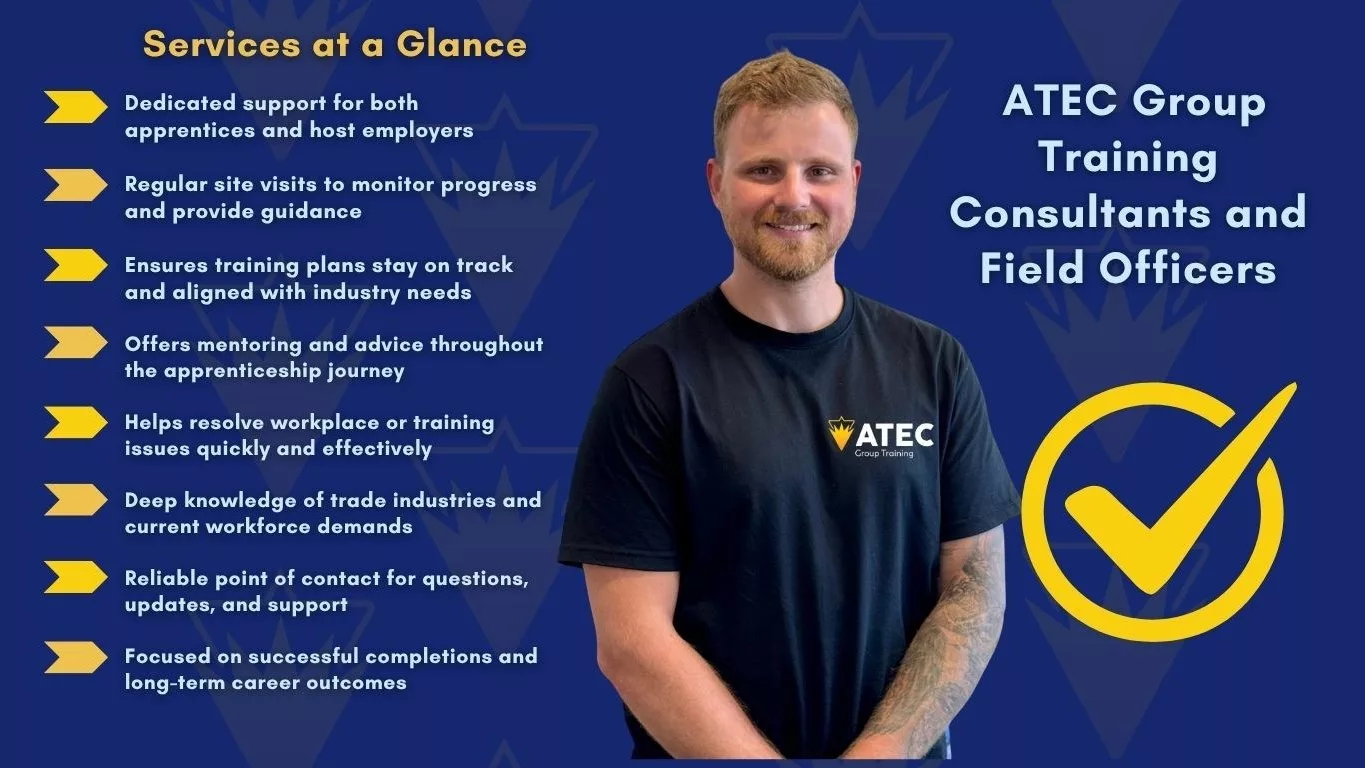 Apprenticeships Adelaide - ATEC field officers - host employers