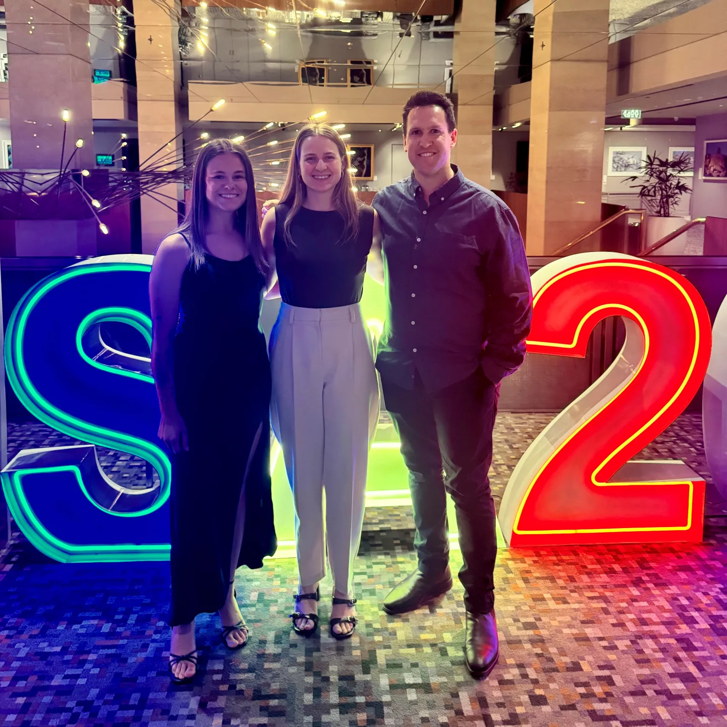 AEN finalists trio Sam Tiana Amber