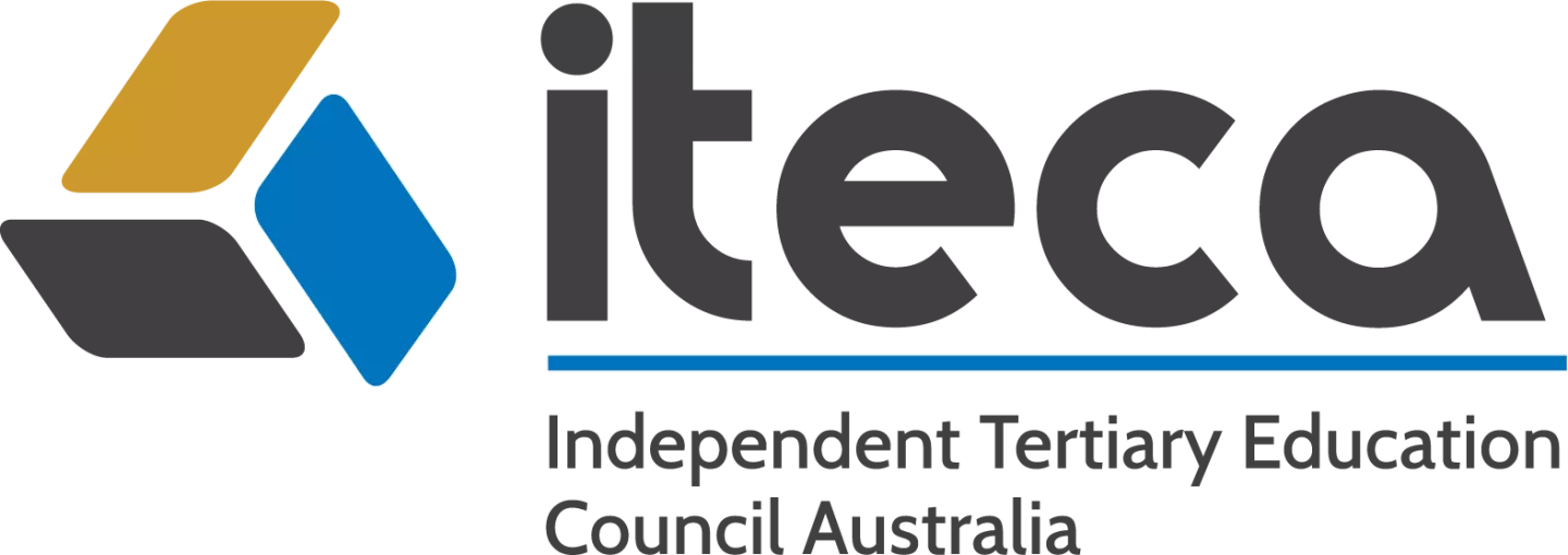 Independent Tertiary Education Council Australia (iteca) logo.