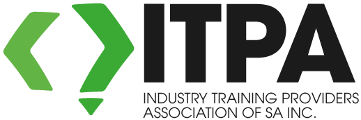 Industry Training Providers Association of SA Inc. (ITPA) logo.